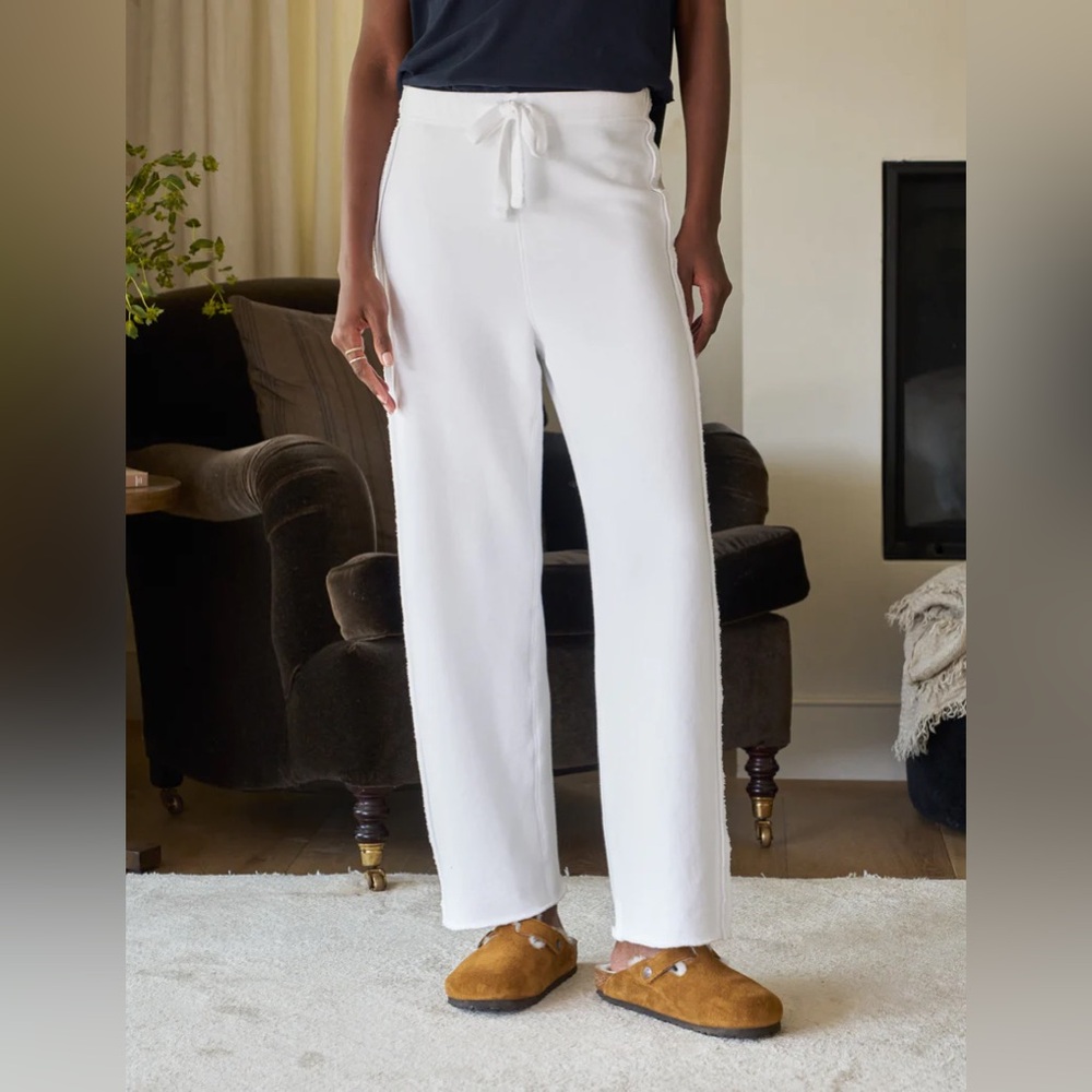 NEW Frank & Eileen Bella Italian Sweatpant Triple Fleece Size S